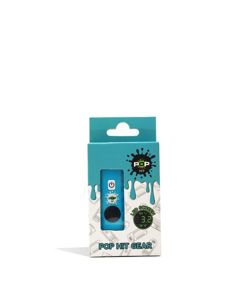 pop hit gear 500mah vv cartridge vaporizer blue packaging