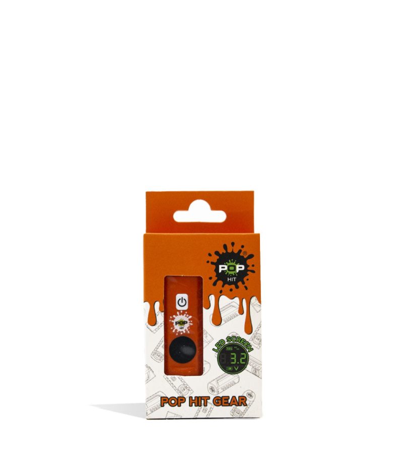 pop hit gear 500mah vv cartridge vaporizer orange packaging