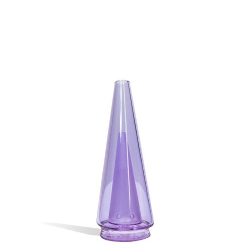 Purple Puffco Peak Pro Glass Front View on White Background