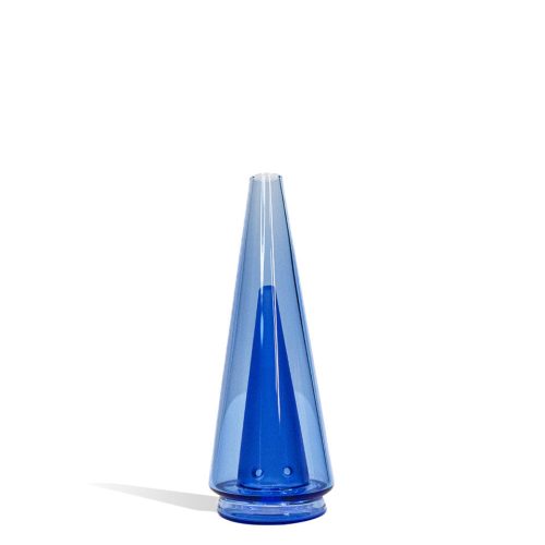 Royal Blue Puffco Peak Pro Glass Front View on White Background