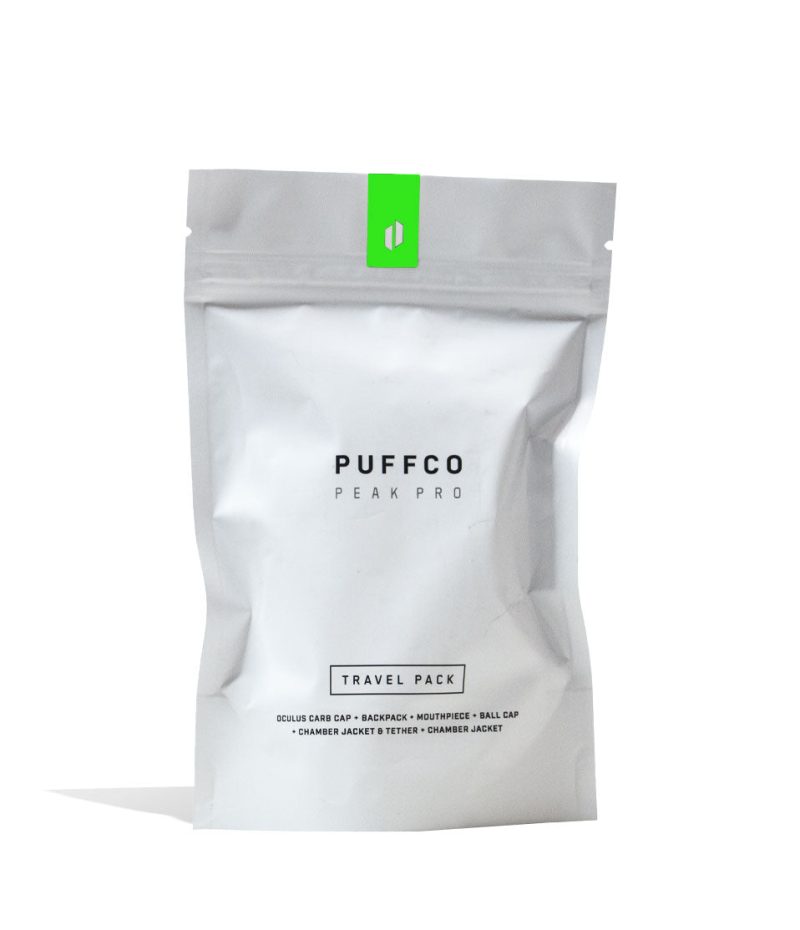 puffco peak pro travel pack v2 green packaging