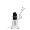 Puffco Proxy Custom 8 inch Bubbler with Device Front View on White Background