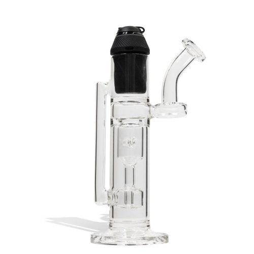 Puffco Proxy Custom 9 inch Recycler With Device Front View on White Background