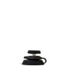 Black Puffco Proxy Joystick Cap Front View on White Background