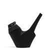 Black Puffco Proxy Travel Pipe Front View on White Background