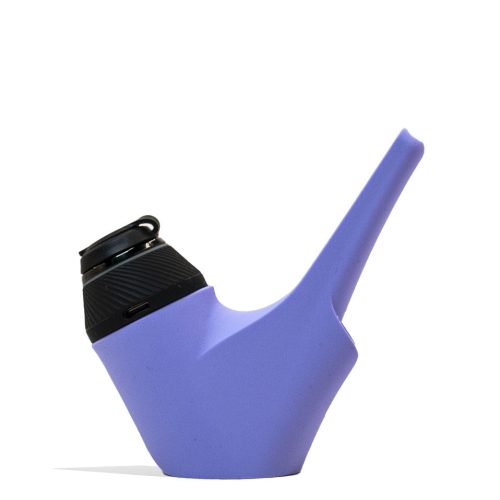 Purple Puffco Proxy Travel Pipe Front View on White Background