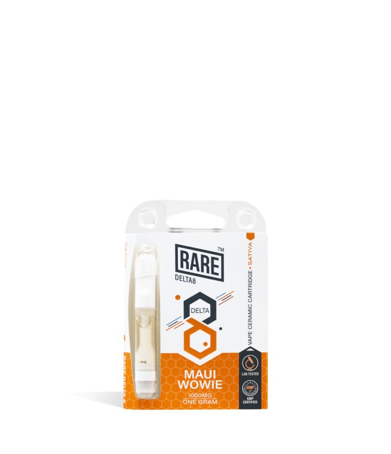 Maui Wowie Rare Bar 1g D8 Cartridge on white background