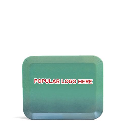 small Rolling Tray Biodegradable on white studio background