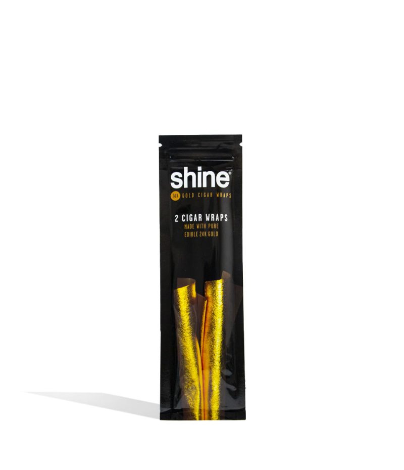 shine 24k gold cigar wraps 12pk individual