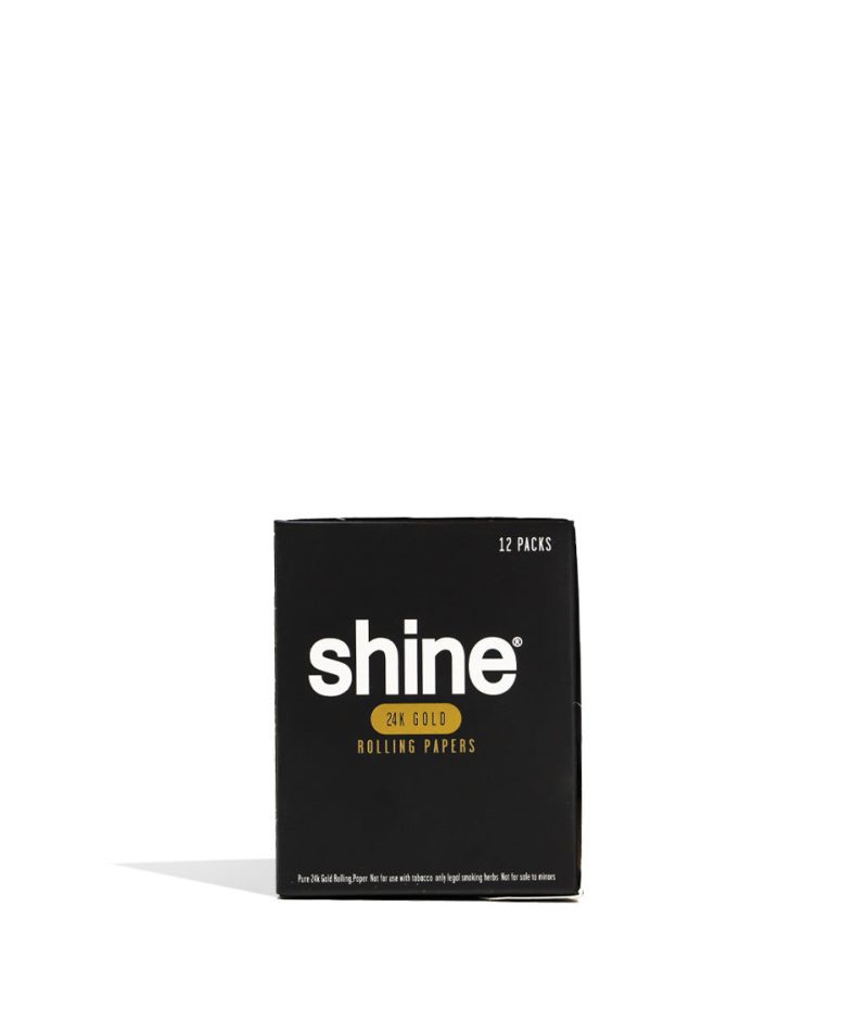 shine 24k gold rolling paper 12pk