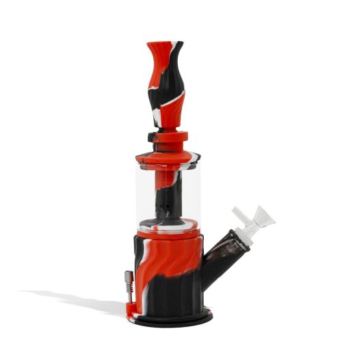 silicone 4 in 1 waterpipe rig nectar straw bubbler 4