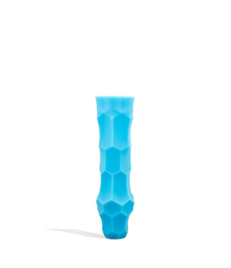 silicone geometric pipe with glass bowl bl