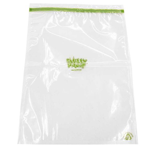 Smelly Proof Extra Large 12 Inch x 16 Inch Bag on white studio background