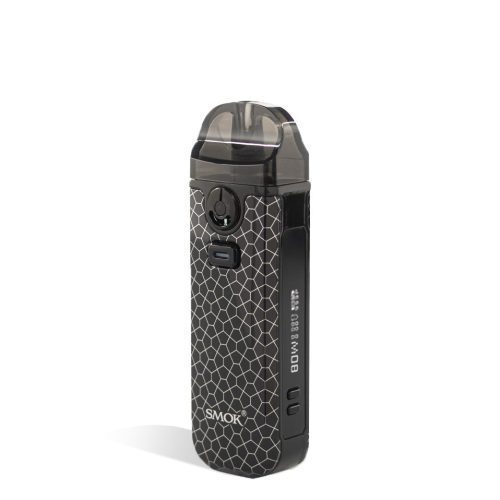 Black Armor Vside view SMOK Nord 4 80w Pod Starter Kit on white background