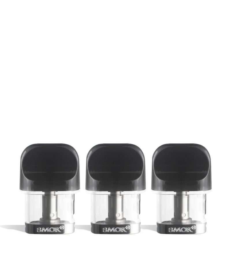 SMOK Novo Badge Pod 3pk on white background