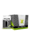 Black w/single pack  Exxus Vape Snap VV Mini Concentrate Vaporizer 12pk on white background