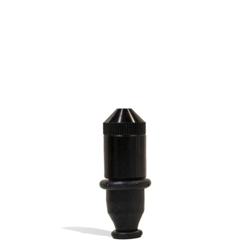 Black Sneak a Toke Bullet Pipe 100pk Front View on White Background