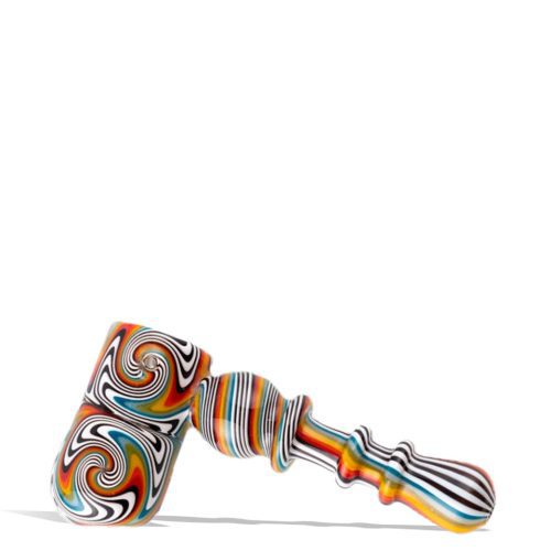 Hippie Stokes 5 inch Glass Bubbler Hand Pipe on white backgroundBreeze Stokes 5 inch Glass Bubbler Hand Pipe Packaging on white background