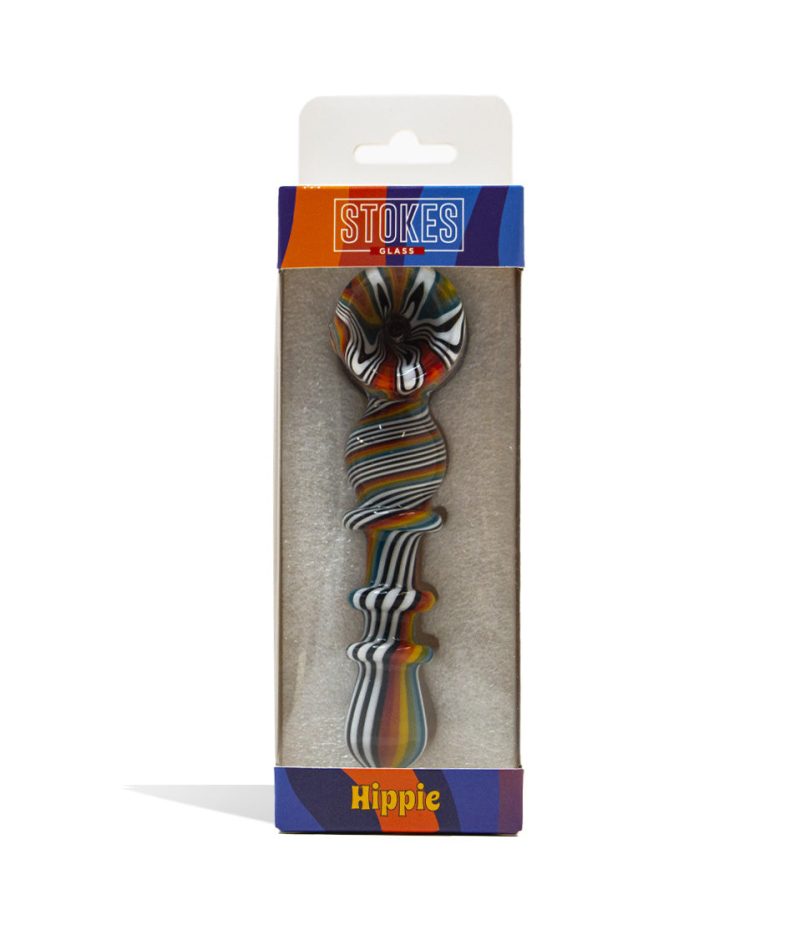 stokes 5 inch glass bubbler hippie packaging