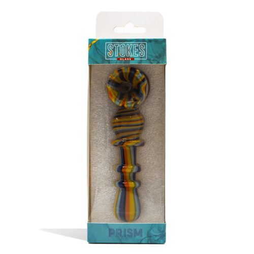 stokes 5 inch glass bubbler prism packaging