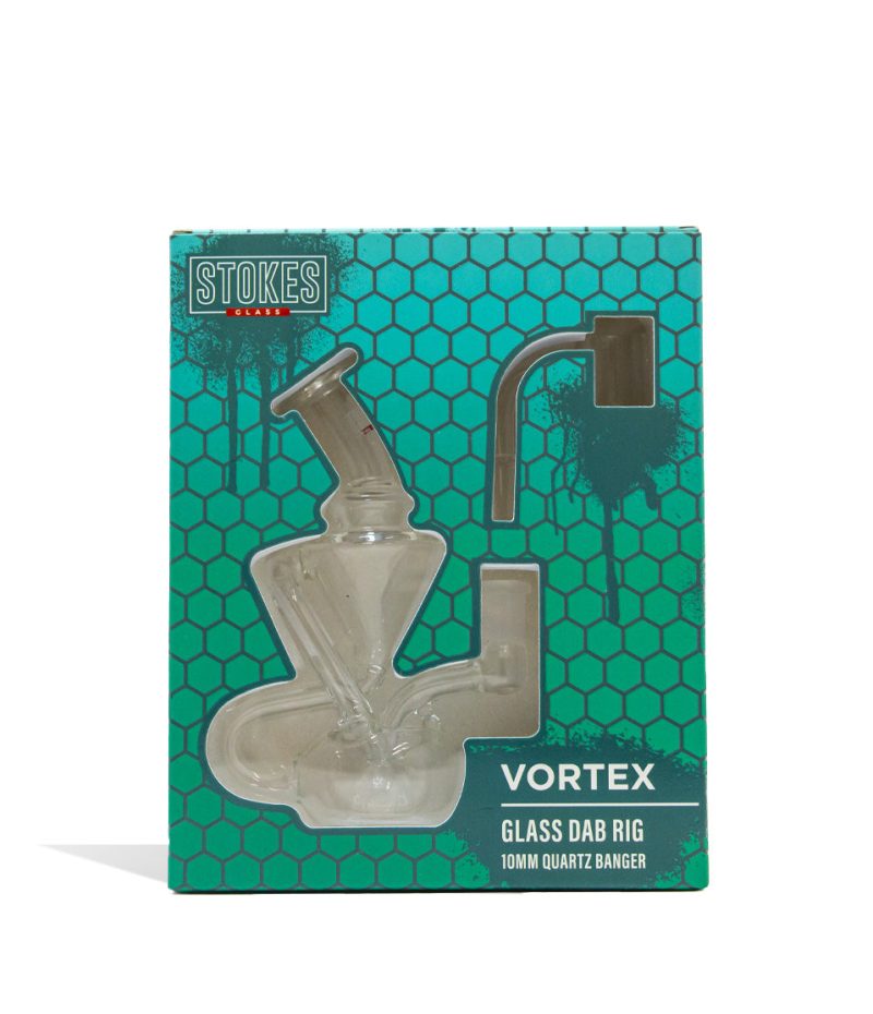 stokes vortex dab rig with quartz banger packaging