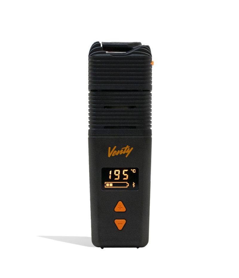 Storz and Bickel Venty Portable Dry Herb Vaporizer Front View on White Background