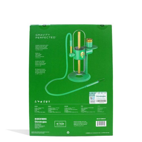 stundenglass dr greenthumb gravity infuser packaging back view