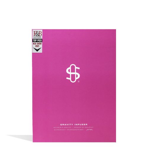 stundenglass pink gravity infuser packaging front