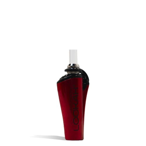 Red front Lookah Swordfish Portable Concentrate Vaporizer on white background