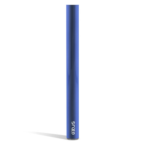 Cosmic Blue front view Exxus Vape Tap VV Auto Draw Cartridge Vaporizer on white studio background