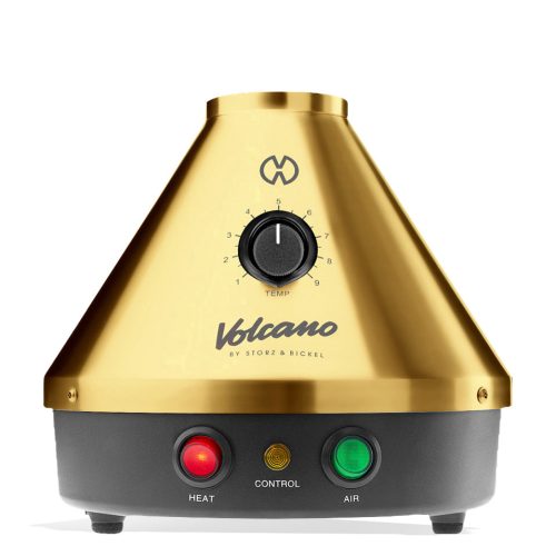 volcano vlassic vaporizer gold front